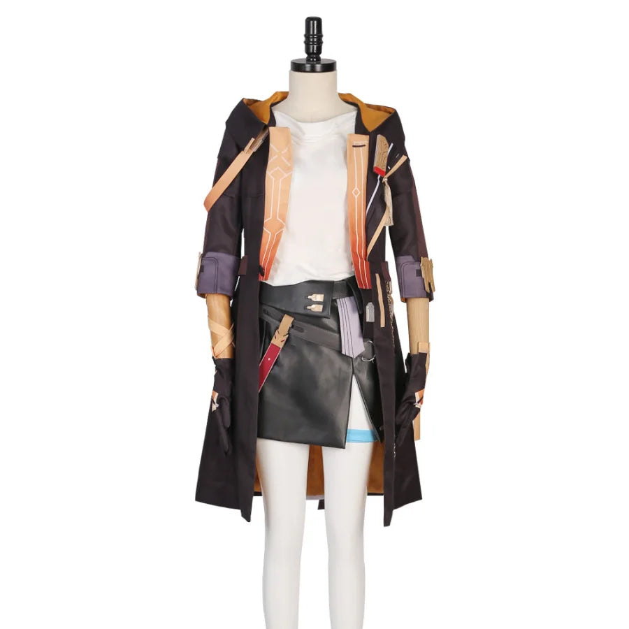 women superhero team cosplay costumesHonkai: Star Rail Trailblazer Stelle Cosplay Costume C07709 A women superhero team cosplay costumesHonkai: Star Rail Trailblazer Stelle Cosplay Costume C07709 A