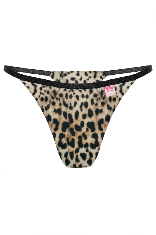 moisture - wicking women thongs for gym workoutsLolita Leo thongs by Komarova
