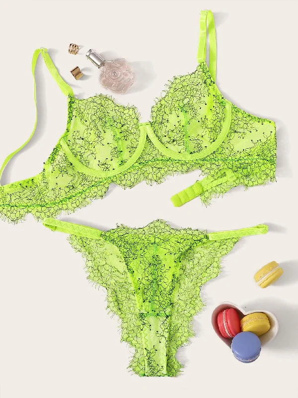 Green, Neon, Bright