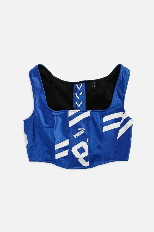affordable women bustiers and corsetsRework Indianapolis Colts NFL Corset - L