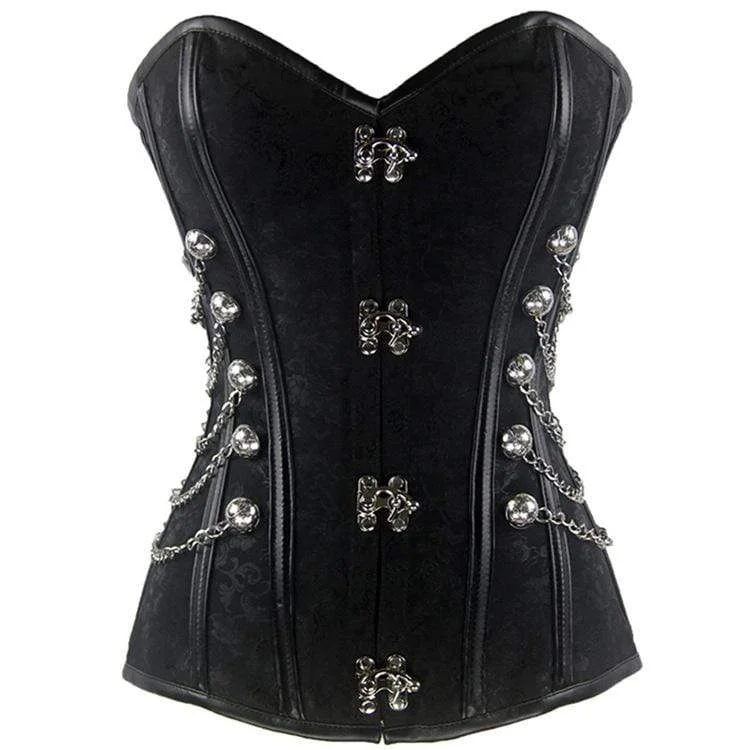 prom women bustiers and corsets dressesWomen's Gothic Multi-Chain Floral Overbust Corsets prom women bustiers and corsets dressesWomen's Gothic Multi-Chain Floral Overbust Corsets