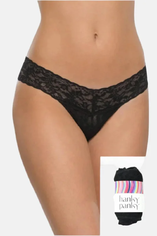 seamless anti - bacterial women thongs for daily protectionHanky Panky Low Rise Thong Rolled seamless anti - bacterial women thongs for daily protectionHanky Panky Low Rise Thong Rolled