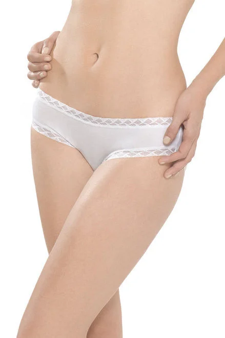 quick - drying women briefs for swimmers and beachgoersBliss Girl Brief | White