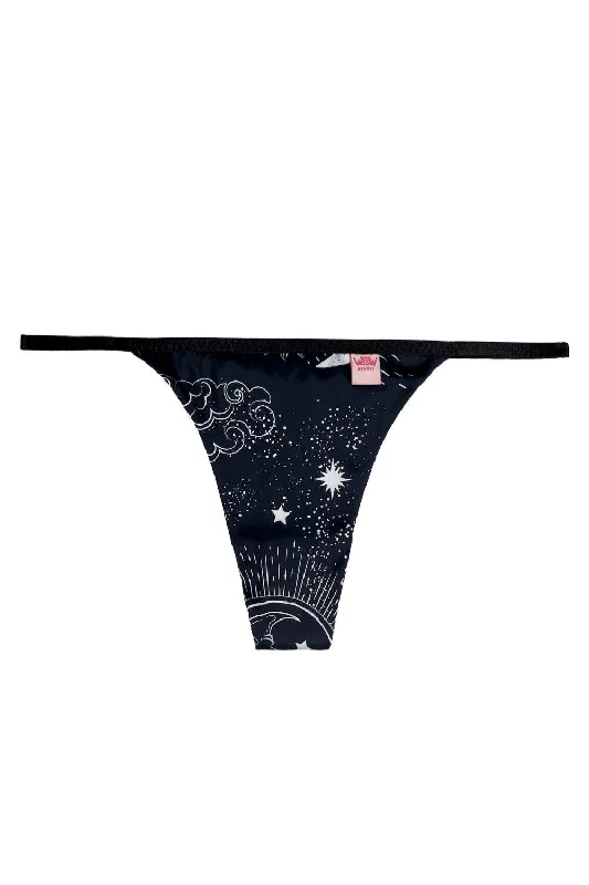 wireless women thongs for a comfortable and wire - free experienceLolita Black space thongs wireless women thongs for a comfortable and wire - free experienceLolita Black space thongs