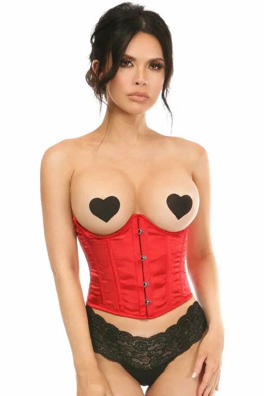 seamless women sexy lingerie for comfortSexy Red Satin Open Bust Underwire Short Underbust Corset seamless women sexy lingerie for comfortSexy Red Satin Open Bust Underwire Short Underbust Corset