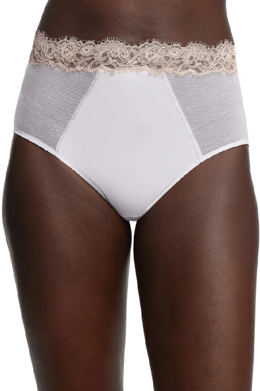 thermal women briefs for winter outdoor activitiesEntice High Waisted Brief - White