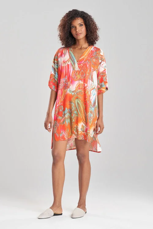 women's sleepshirts with a satin - trimmed necklineBali Sleepshirt