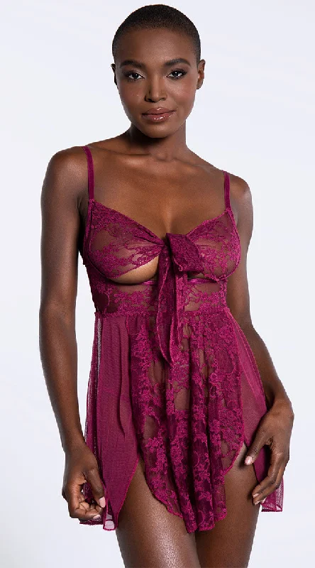 Designer Lingerie Sets for Women Nomi Lace Babydoll Set