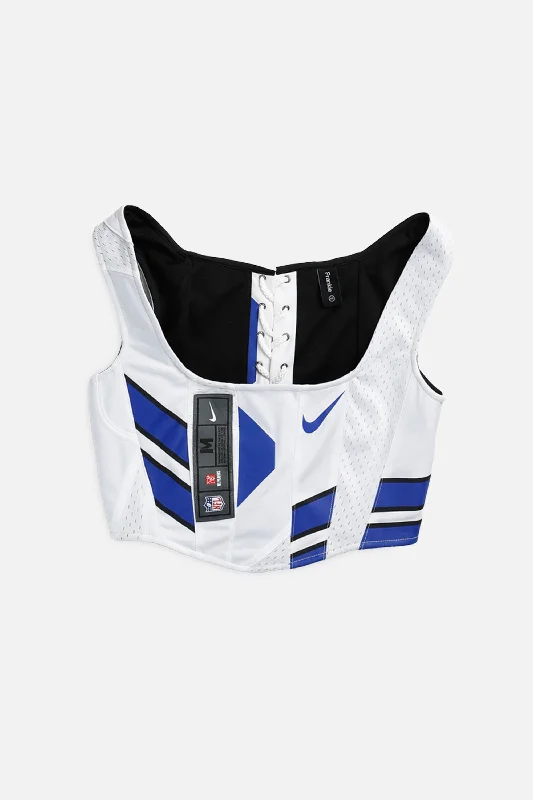 post - pregnancy women bustiers and corsetsRework Dallas Cowboys NFL Corset - XS