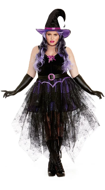women dragon ball cosplay costumes power - lookPlus Size Boo-Tiful Witch Costume