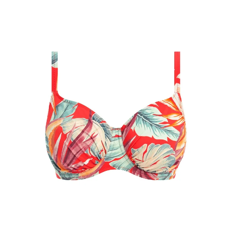 high waisted women bikini briefs for tummy controlFantasie Bamboo Grove Bikini Set
