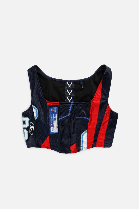 affordable women bustiers and corsetsRework New England Patriots NFL Corset - XL