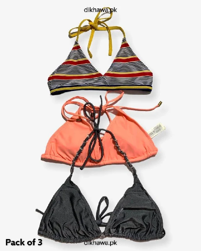machine washable women bikini briefs for conveniencePack Of 3 Stocklot Bikini Top Swimwear | Bikini Top Bundle | Imported Stock Branded Bikini Top machine washable women bikini briefs for conveniencePack Of 3 Stocklot Bikini Top Swimwear | Bikini Top Bundle | Imported Stock Branded Bikini Top