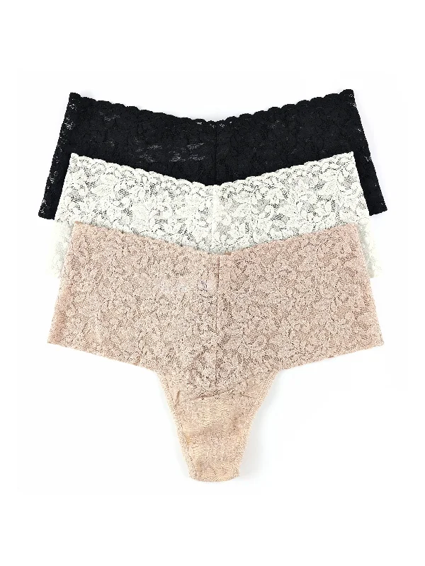 printed women thongs with animal prints for a bold look3 Pack Retro Lace Thong Exclusive printed women thongs with animal prints for a bold look3 Pack Retro Lace Thong Exclusive
