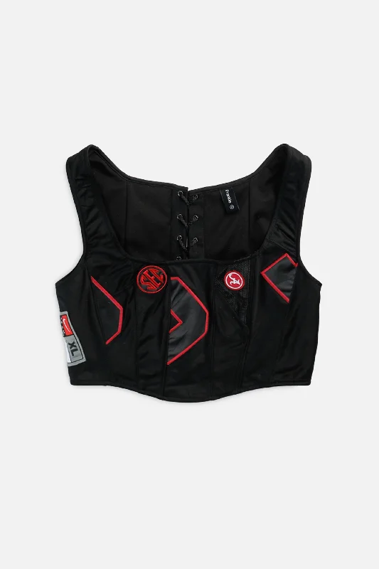 overbust women bustiers and corsetsRework Alabama Crimson Tide NCAA Corset - M