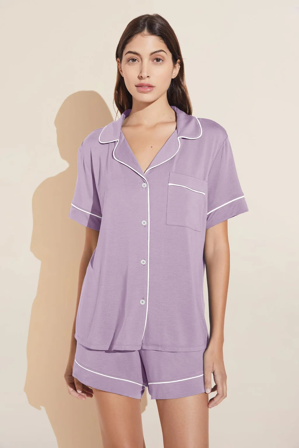 Lavender/ivory