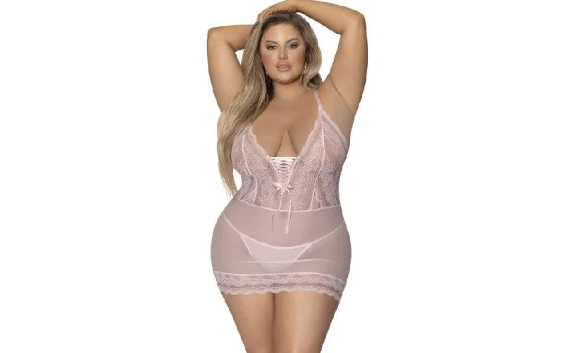 women lounge dress with a nautical theme for a beachy vibeLace Chemise and G-String Blush women lounge dress with a nautical theme for a beachy vibeLace Chemise and G-String Blush
