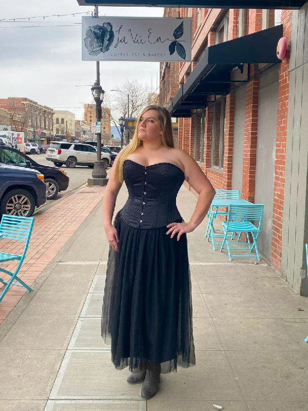 petite women bustiers and corsetsPlus Size Satin Romantic Curve Longline Overbust Corset : CS-530 petite women bustiers and corsetsPlus Size Satin Romantic Curve Longline Overbust Corset : CS-530