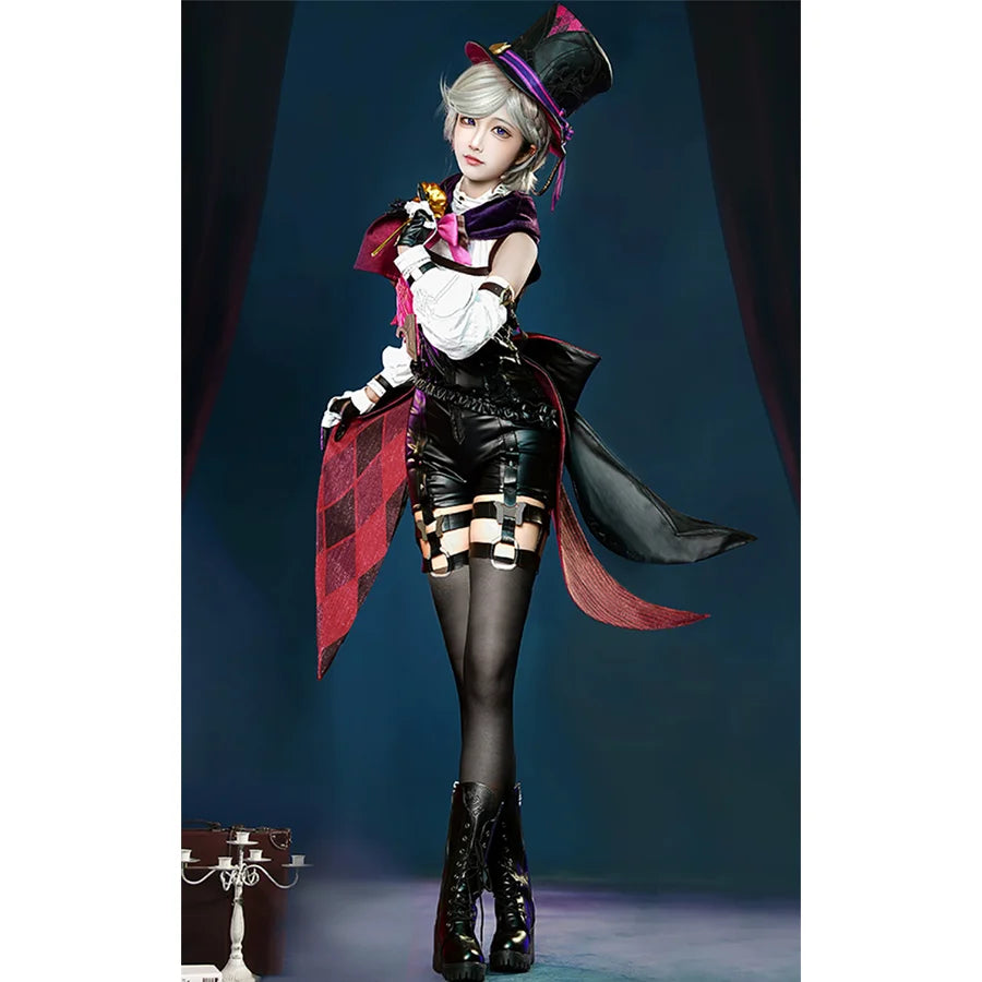 【READY TO SHIP】Genshin Impact Lyney Cosplay Costume C08646  AAA