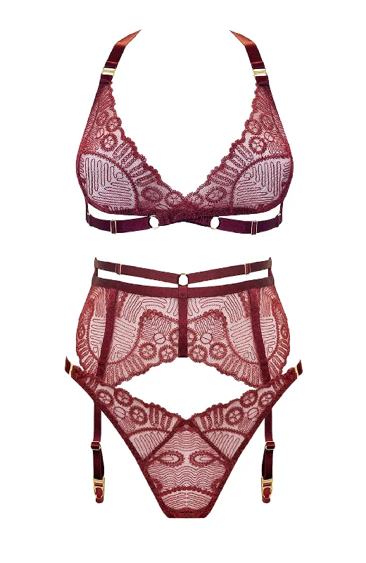 seamless women thongs for invisible under tight dressesTierra Soft Wrap Bra, Suspender and Thong Set seamless women thongs for invisible under tight dressesTierra Soft Wrap Bra, Suspender and Thong Set