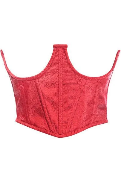Victorian style women bustiers and corsetsLavish Wine Brocade Open Cup Waist Cincher Victorian style women bustiers and corsetsLavish Wine Brocade Open Cup Waist Cincher