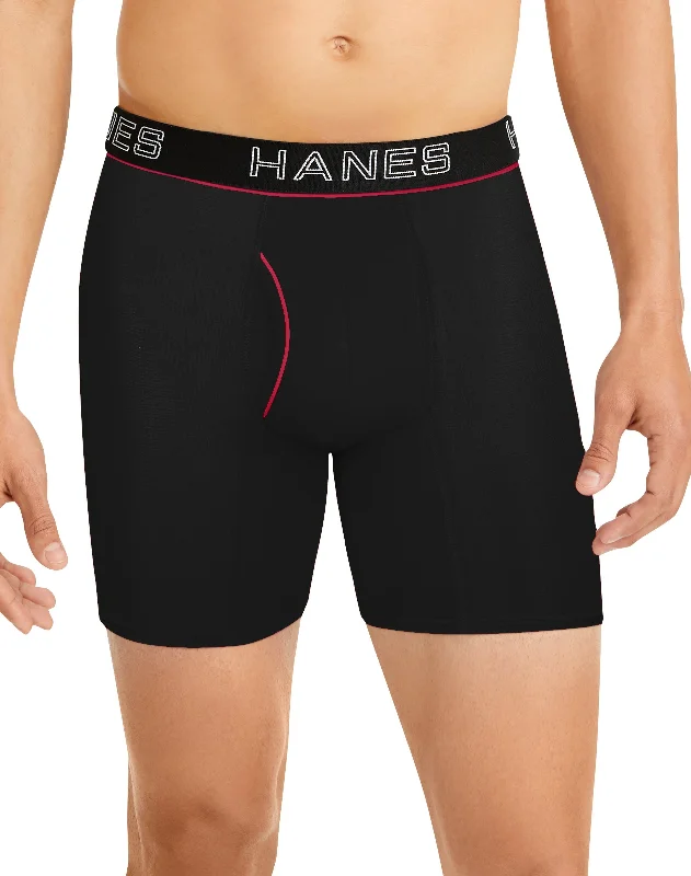 seamless odor - control women briefs for all - day confidenceHanes Mens Ultimate Comfort Flex Fit Breathable Mesh Boxer Briefs 3-Pack 2XL