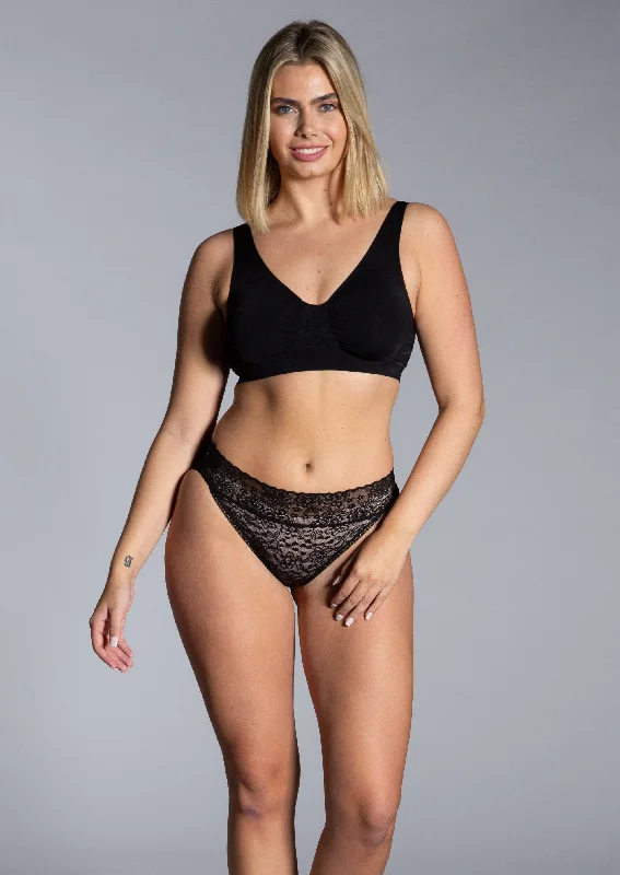 coordinating women bikini briefs with beach cover - upsLace Bikini Panty