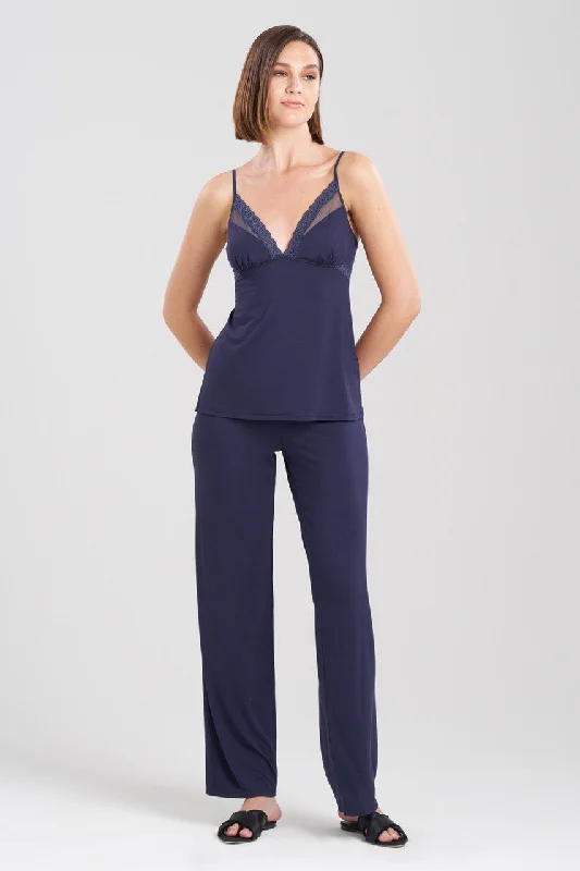 women's pajama sets made from organic materialsFeathers Essentials Lenzing™ Ecovero™ Viscose Cami PJ