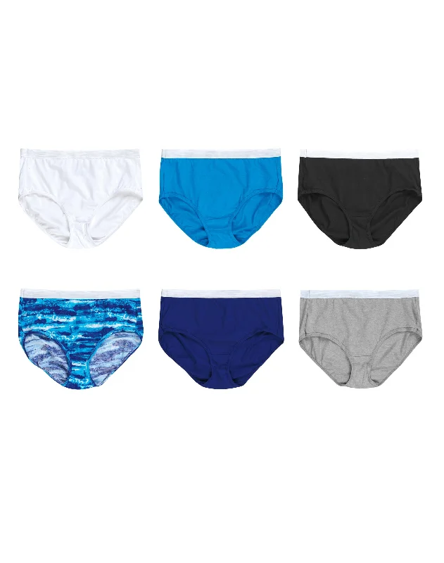 seamless microfiber women briefs for a luxurious feelHanes Womens Cotton Brief 6-Pack seamless microfiber women briefs for a luxurious feelHanes Womens Cotton Brief 6-Pack