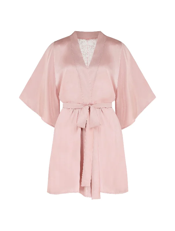 modern - designed women robes for a contemporary lookMaple Silk Robe