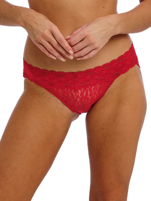 boyshort style women bikini briefs for more coverageHalo Lace Bikini Brief