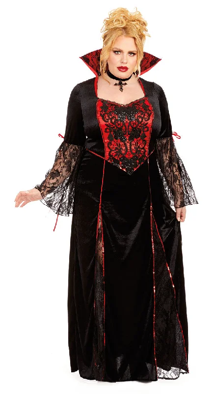 women one piece cosplay costumes crew - stylePlus Size Gorgeous Ghoul Costume