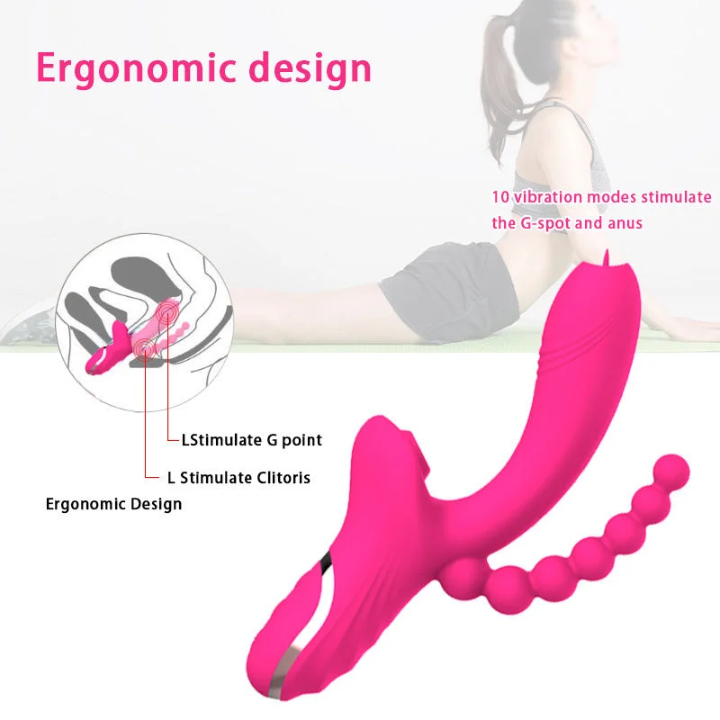 Eco-Friendly Organic Lingerie for Women 3-in-1 Massager Stimulating Vibrating Silicone Toys Eco-Friendly Organic Lingerie for Women 3-in-1 Massager Stimulating Vibrating Silicone Toys