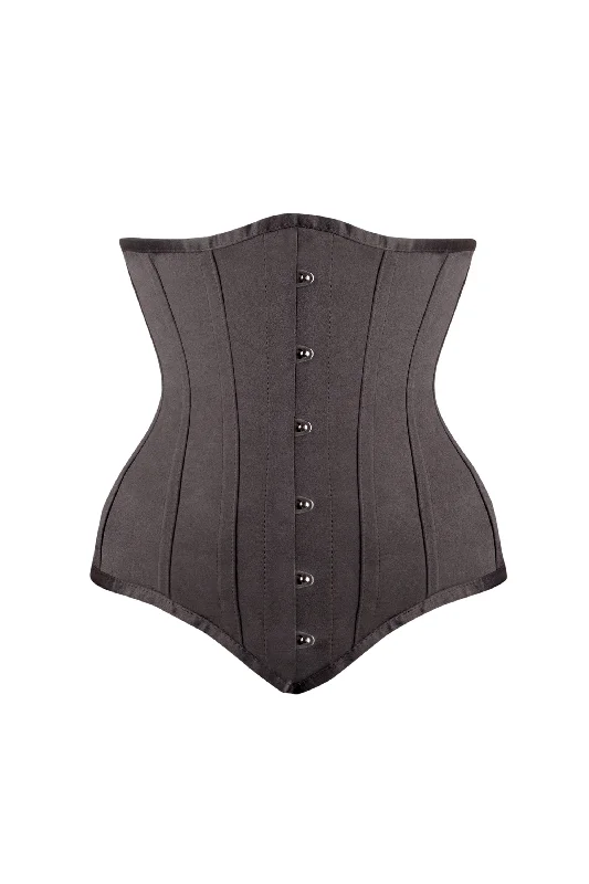 machine made women bustiers and corsetsInstant Shape Black Satin Longline Underbust