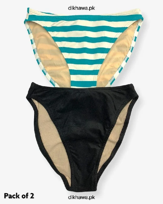 designer women bikini briefs with unique designsPack of 2 Imported Stocklot Branded Jersey Panty Stretchable Bikini Style Thong Panty 2021 designer women bikini briefs with unique designsPack of 2 Imported Stocklot Branded Jersey Panty Stretchable Bikini Style Thong Panty 2021