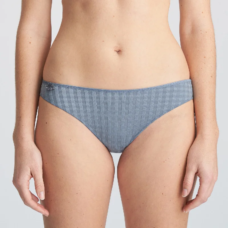 high - waisted women briefs for postpartum supportAvero Rio Brief | Atlantic Blue