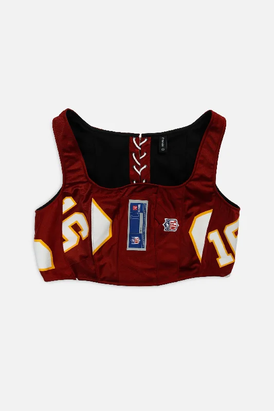 short women bustiers and corsetsRework NFL Washington Commanders Corset - XXL