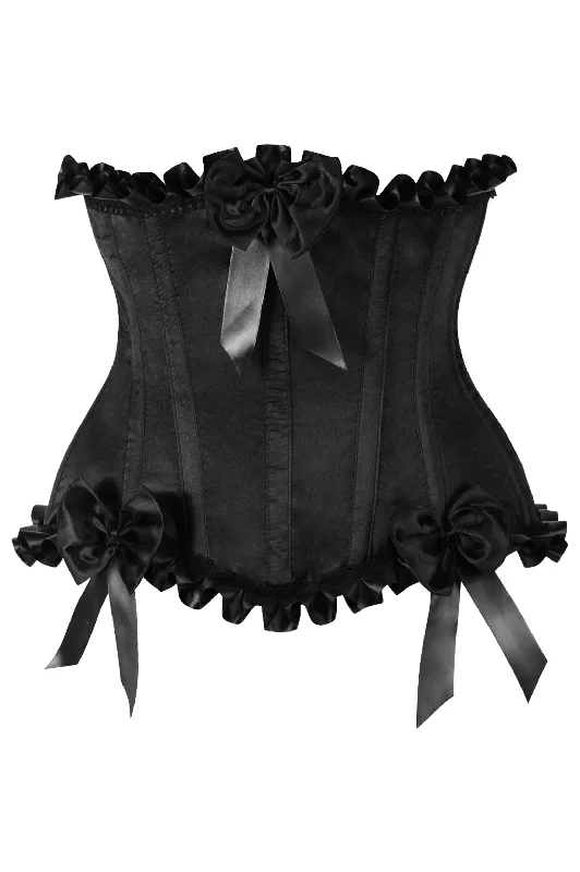 hypoallergenic women bustiers and corsetsTop Drawer Black Steel Boned Burlesque Underbust Corset Waist Cincher hypoallergenic women bustiers and corsetsTop Drawer Black Steel Boned Burlesque Underbust Corset Waist Cincher
