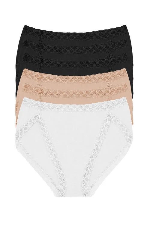 silk - lined women briefs for a touch of luxuryBliss French Cut Brief 6-Pack