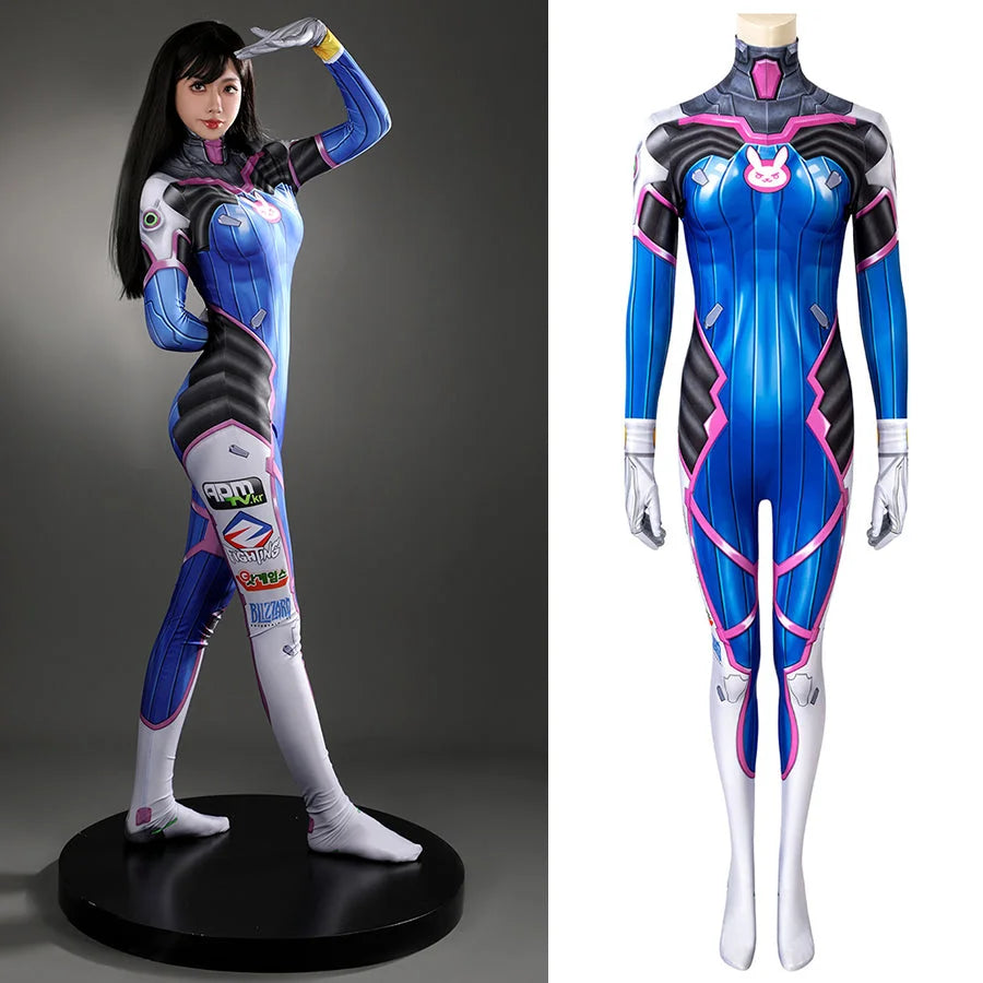 women medieval cosplay costumes authenticOverwatch D.Va Hana Song Cosplay Costume Jumpsuit C00022 women medieval cosplay costumes authenticOverwatch D.Va Hana Song Cosplay Costume Jumpsuit C00022