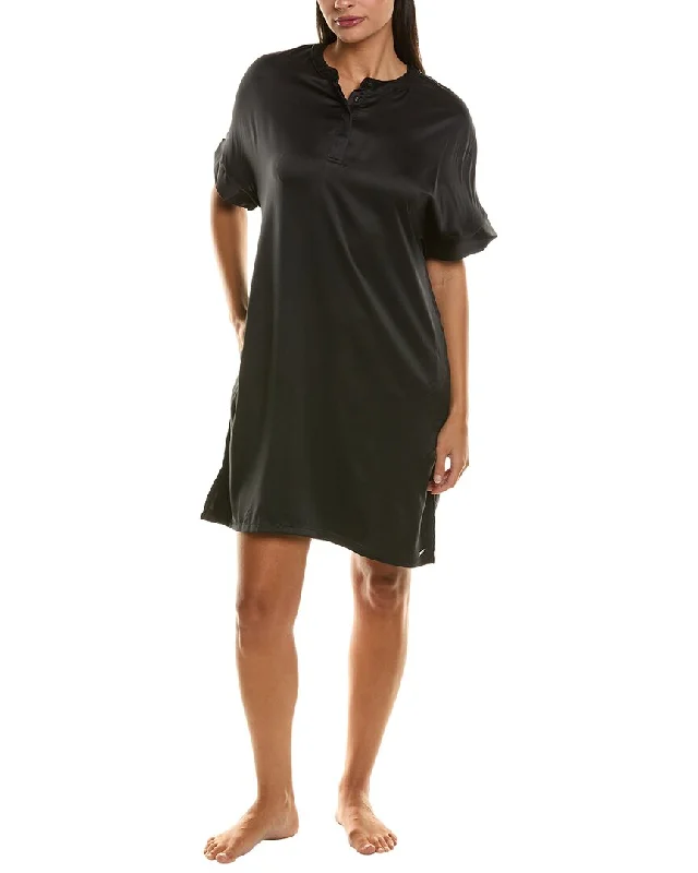 women lounge dress with a belt to cinch the waistJason Wu Chemise