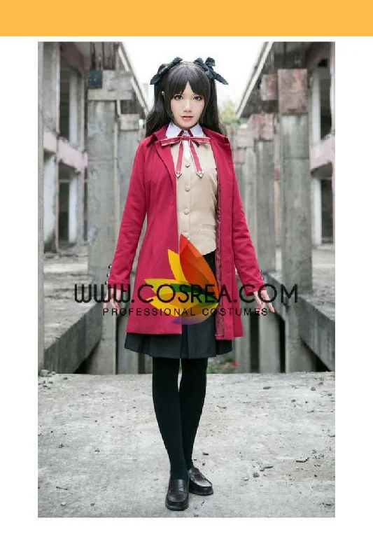 Fate Rin Tohsaka Homurahara Cosplay Costume