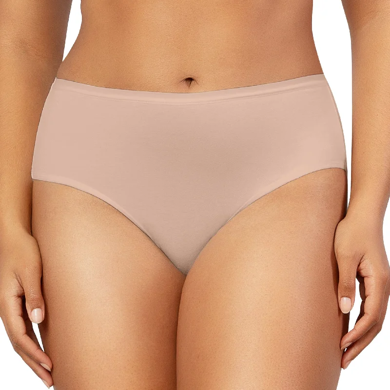 organic cotton women briefs for a sustainable choicePARFAIT Cozy Brief PP5032 Cotton Like Fabric Full Coverage  - Bare