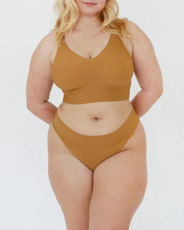 seamless push - up women thongs for a natural liftOkko Signature Mid-Rise Thong in Honey seamless push - up women thongs for a natural liftOkko Signature Mid-Rise Thong in Honey