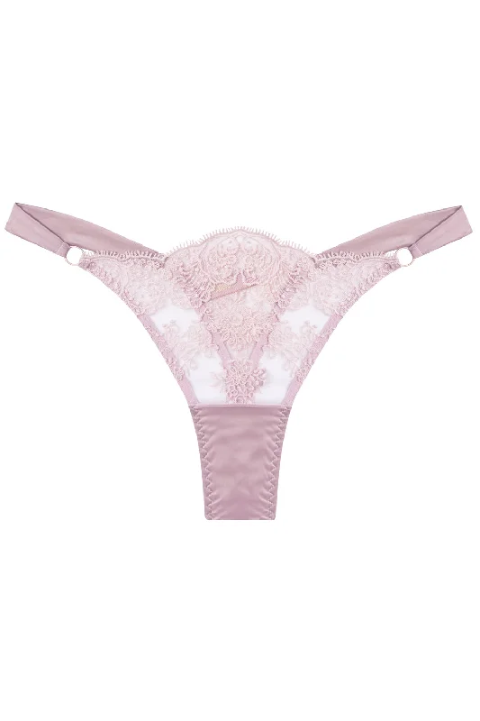 anti - bacterial women thongs for intimate hygieneFlore Rose thongs