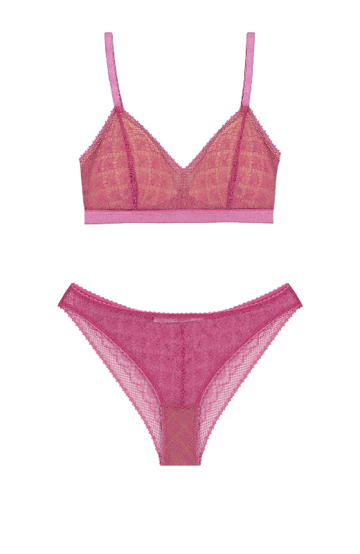 stretch - fabric women briefs for yoga and exerciseChristy Padded Wireless Bralette and Brief Set stretch - fabric women briefs for yoga and exerciseChristy Padded Wireless Bralette and Brief Set