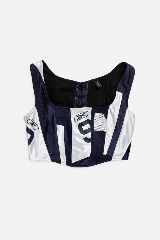 prom women bustiers and corsets dressesRework Dallas Cowboys NFL Corset - M