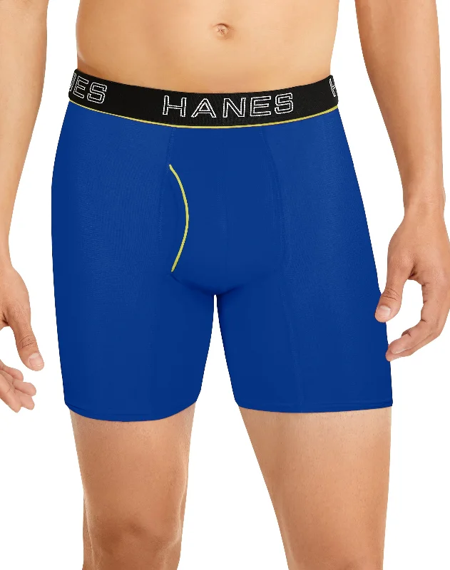 seamless shape - wear women briefs for a seamless appearanceHanes Mens Ultimate Comfort Flex Fit Breathable Mesh Boxer Briefs 3-Pack 2XL
