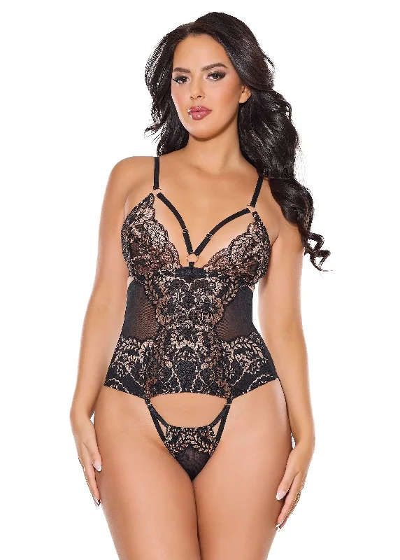 Affordable Lingerie for Women Ember Glow Teddy