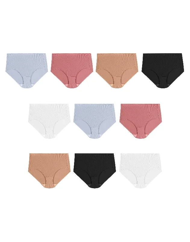 seamless thong - style women briefs for ultimate discretionHanes Women's Cool Comfort® Breathable Mesh Brief 10-Pack seamless thong - style women briefs for ultimate discretionHanes Women's Cool Comfort® Breathable Mesh Brief 10-Pack